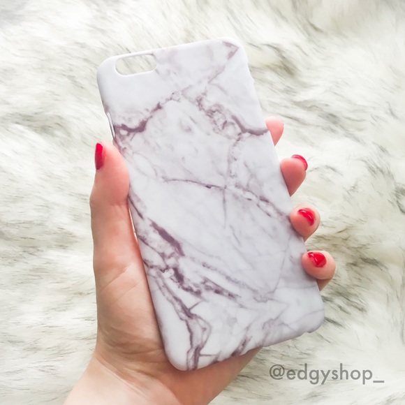 THE EDGY SHOP Other - Marble Hard iPhone Case